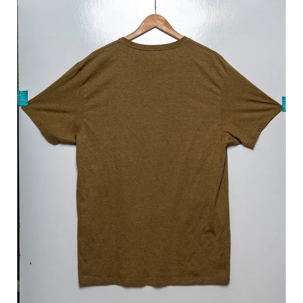 Fox Racing Lightning Fast Men's T-Shirt Mustard Yellow Slim Fit Size XL